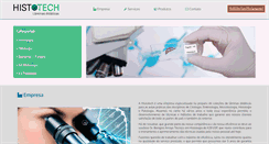 Desktop Screenshot of histotech.com.br